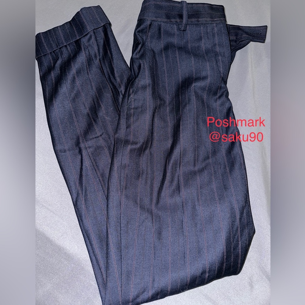 T Tahari Navy dress pants